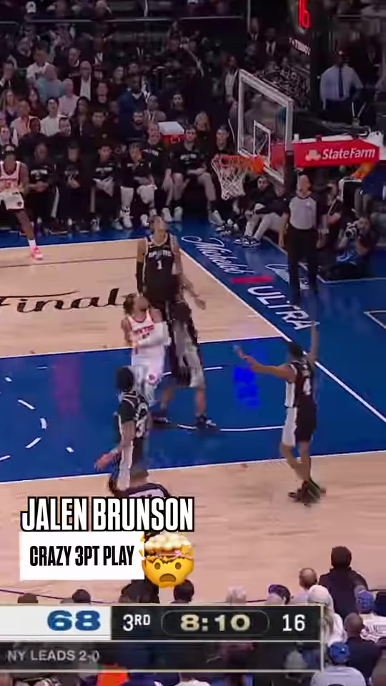 Big Body Brunson hits the tough and-one